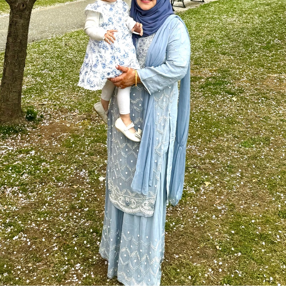 Indian Pakistani party sharara dress